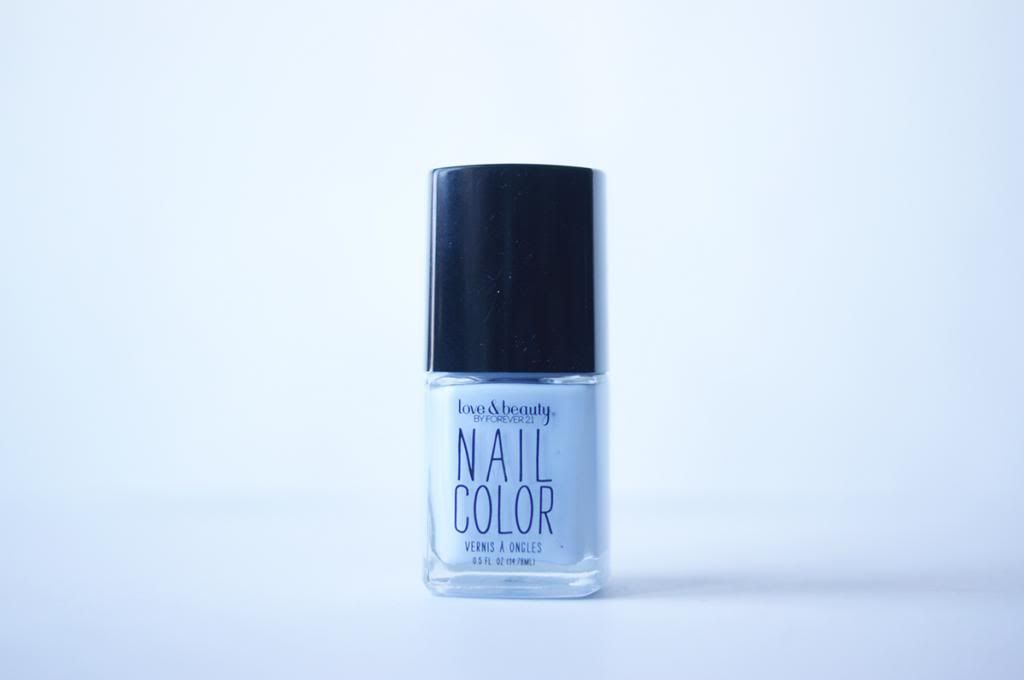 Collective Nail Polish Haul Forever 21 Light Blue
