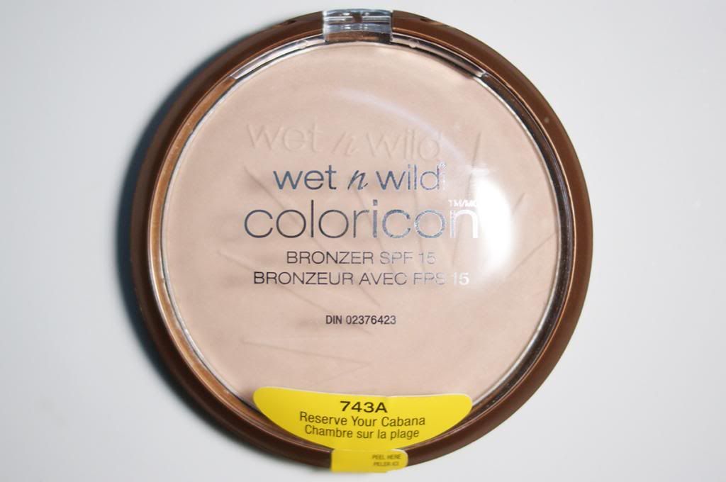 Review Wet n Wild Color Icon Bronzer SPF 15 Reserve Your Cabana