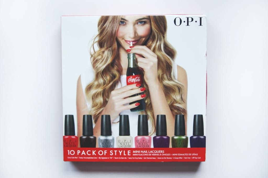 OPI Coca Cola Collection Swatches
