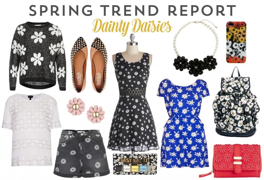 SPRING TREND REPORT 2014: Dainty Daisies