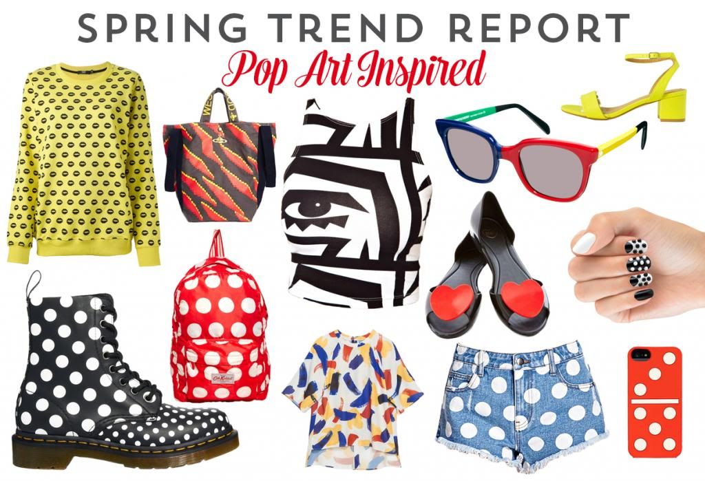 SPRING TREND REPORT: Pop Art Inspired