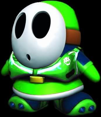 Shy Guy Green