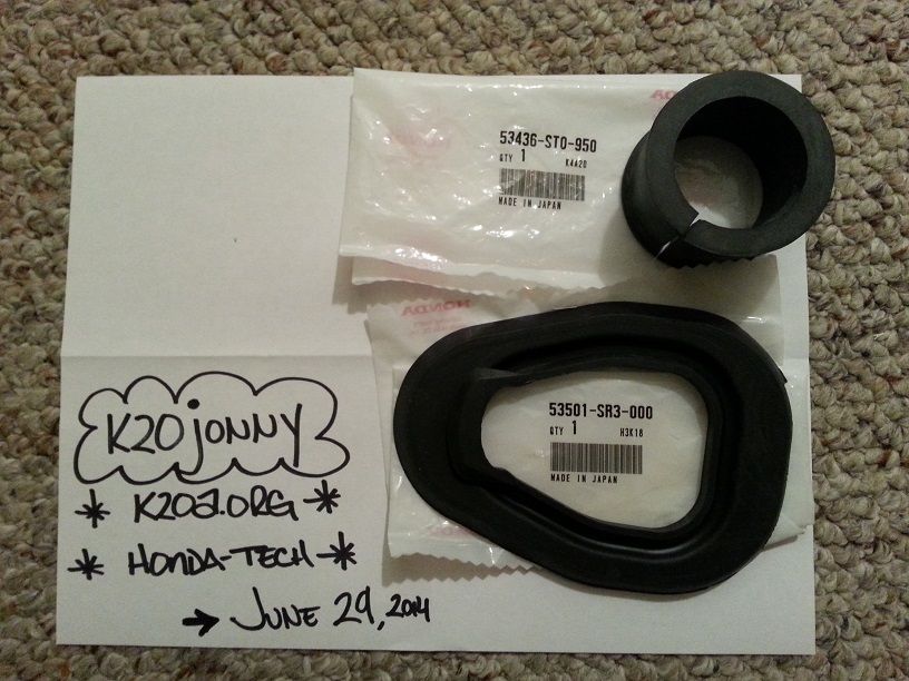 K20/K24 Power Steering Setup/2000 Acura Integra Showa PS Rack/Jackson