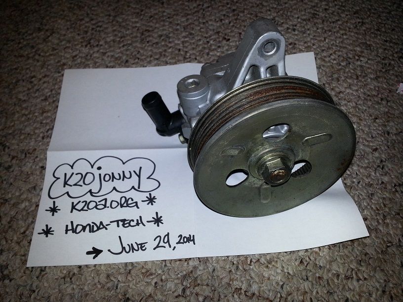 K20/K24 Power Steering Setup/2000 Acura Integra Showa PS Rack/Jackson