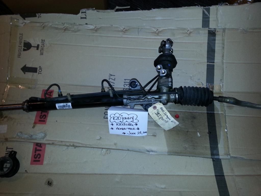 K20/K24 Power Steering Setup/2000 Acura Integra Showa PS Rack/Jackson