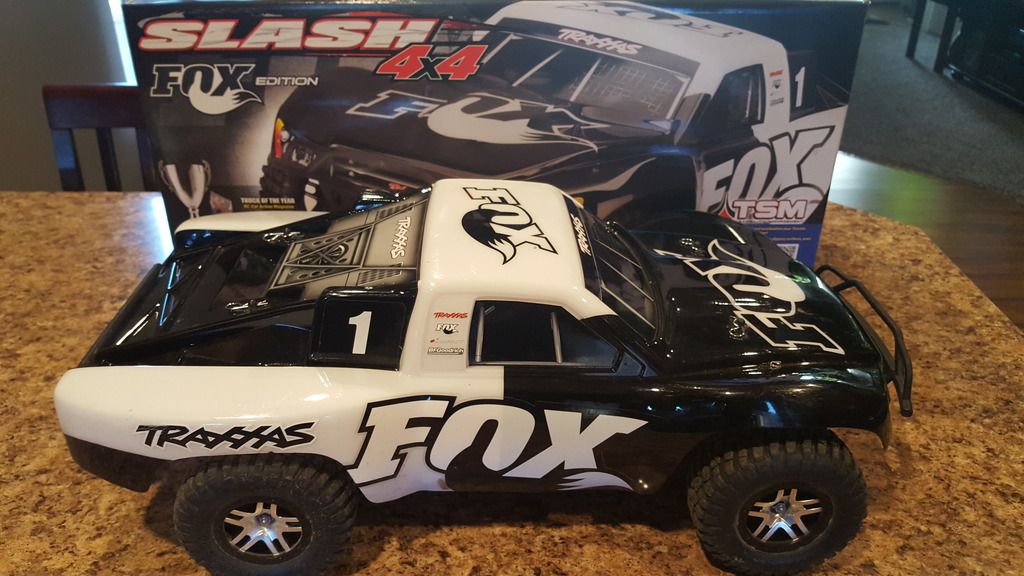 traxxas slash fox edition